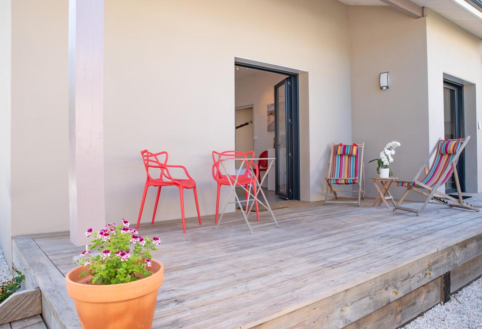 La Maison Du Cotton- Gite Bio-Climatique Andernos-les-Bains Exterior photo