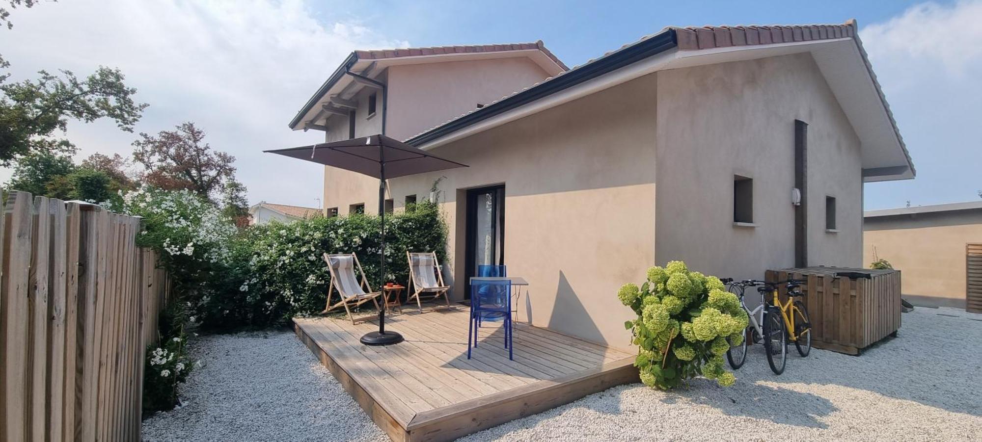 La Maison Du Cotton- Gite Bio-Climatique Andernos-les-Bains Exterior photo